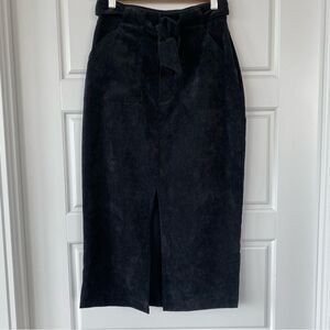 THE FIFTH LABEL | Corduroy Paper-bag Midi Skirt